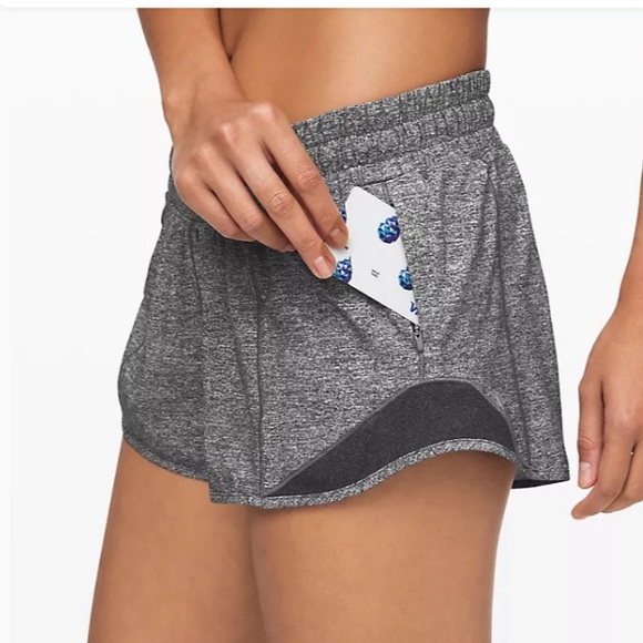 lululemon athletica Pants - Lululemon Heathered Hotty Hot Shorts (2.5 and LR)